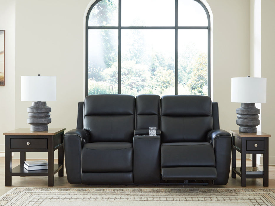 5Z-Comfort - Relaxation - Power Reclining Loveseat with Console / Adj Headrest