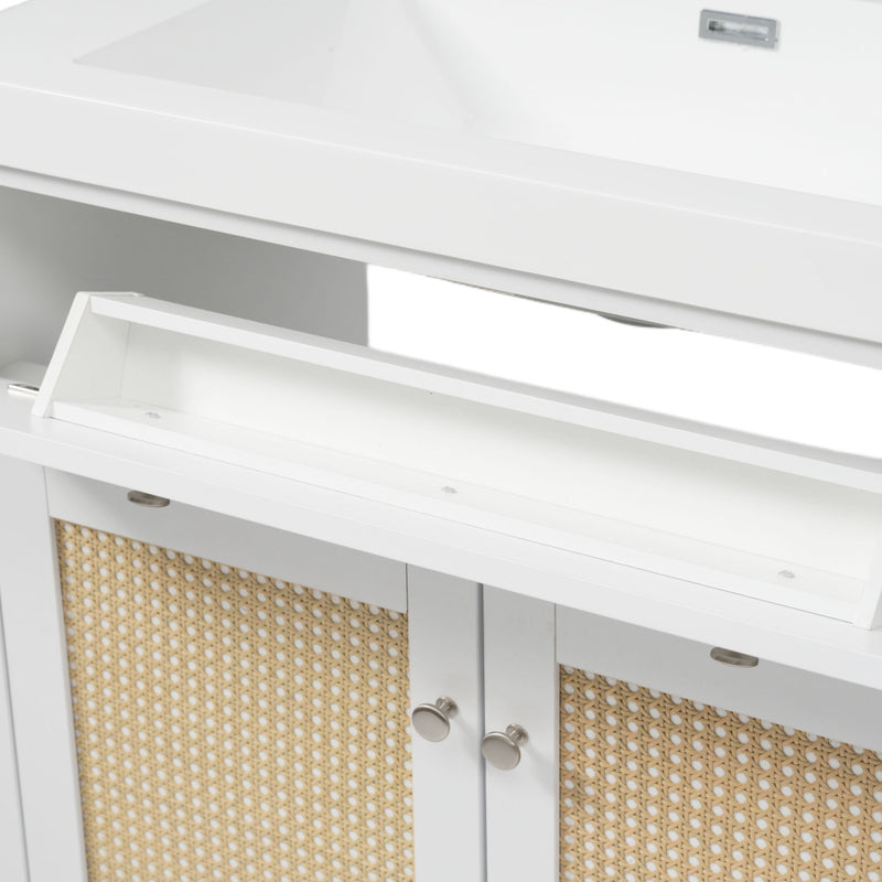 Bathroom Vanity With Double Sink, Large Storage Space