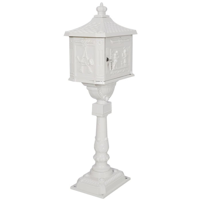 Cast Aluminum Mail Box, Postal Box, Mailbox