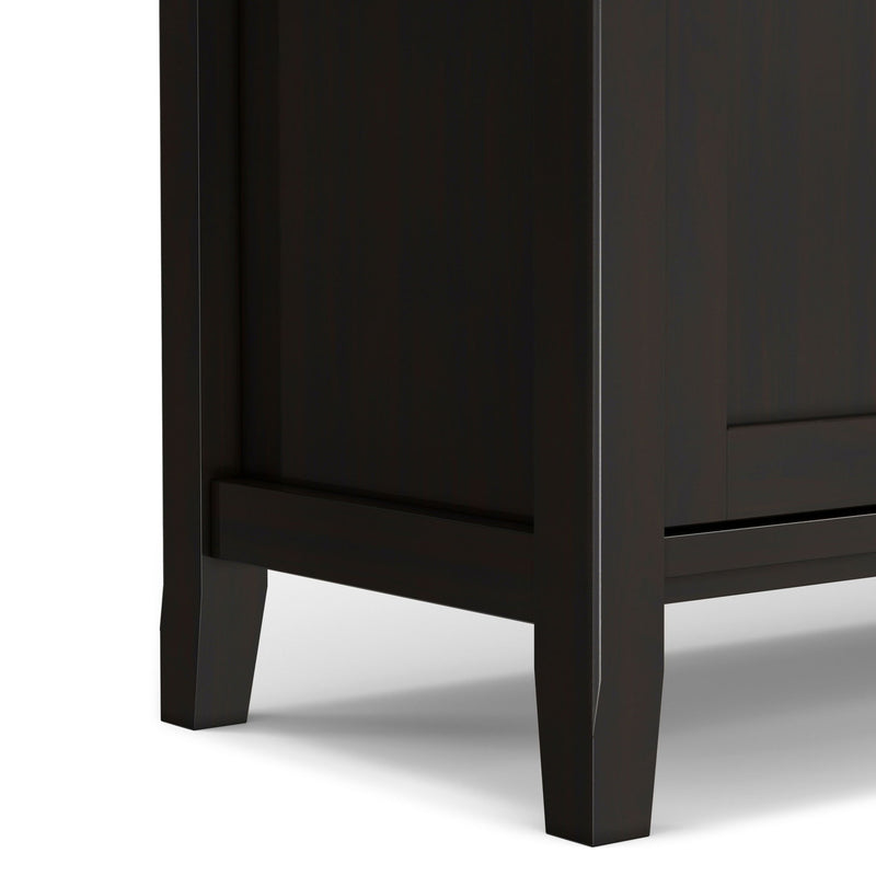 Warm Shaker - TV Media Stand - Hickory Brown