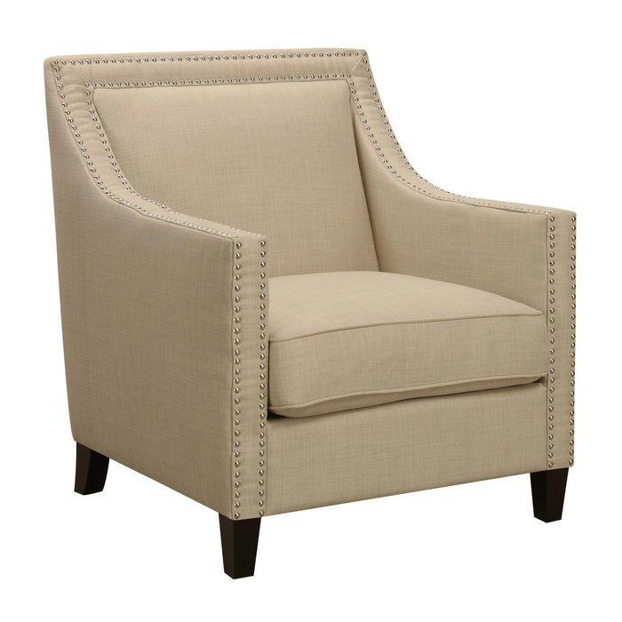 Erica 497 Chair W/Chrome Nails Heirloom Natural (ISTA 3)