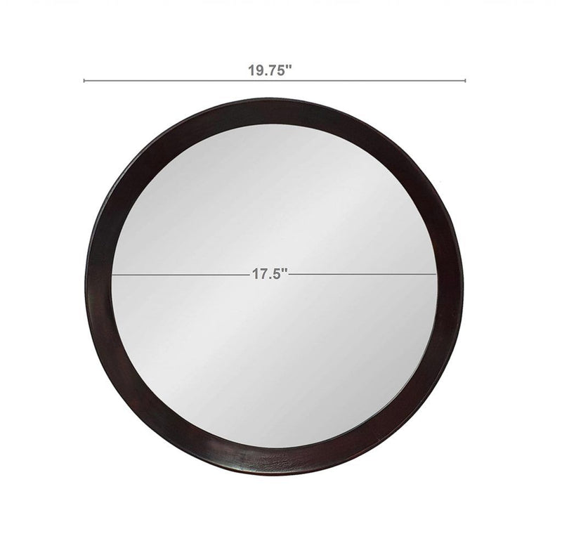 Transitional Decor Style Wall Mirror Decor With Frame For Bathroom