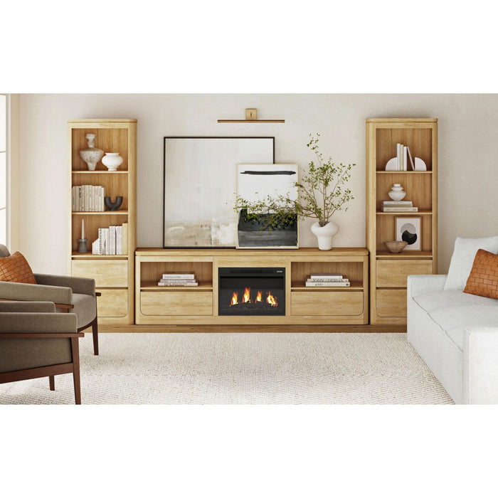 23" Fireplace Insert - Black