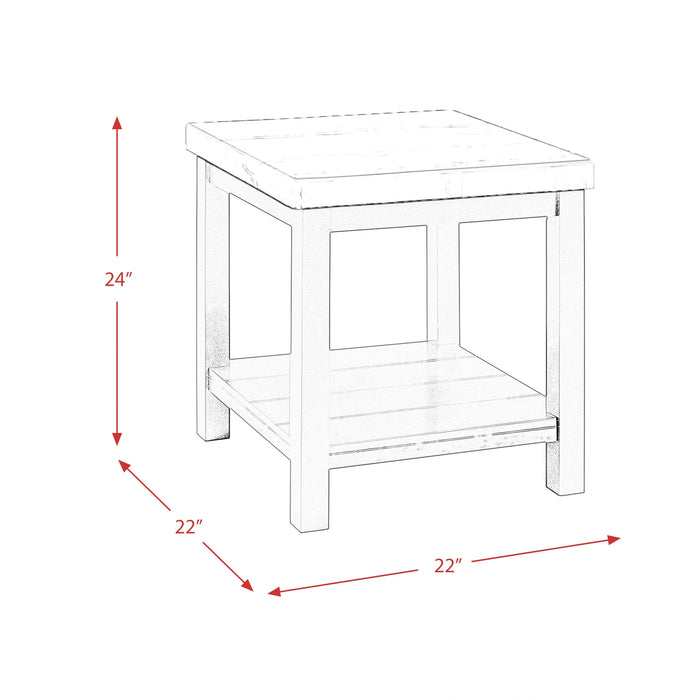 Marcello w/ White Top - End table