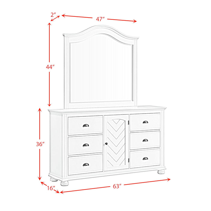 Kona - Dresser And Mirror Set