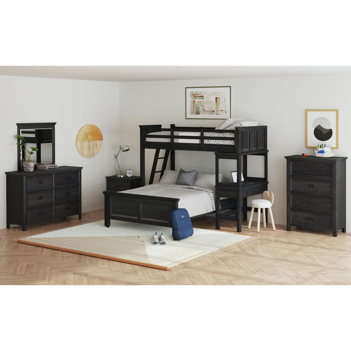 Hampton Kids - Loft With Ladder And Desk With Speaker