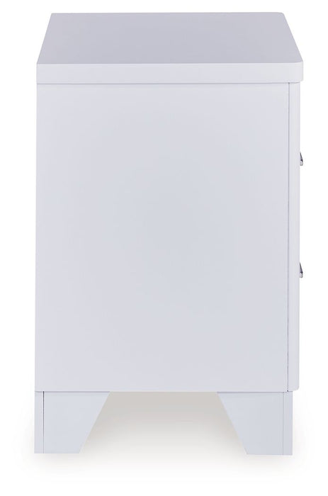 Jarlee - Two Drawer Night Stand - White