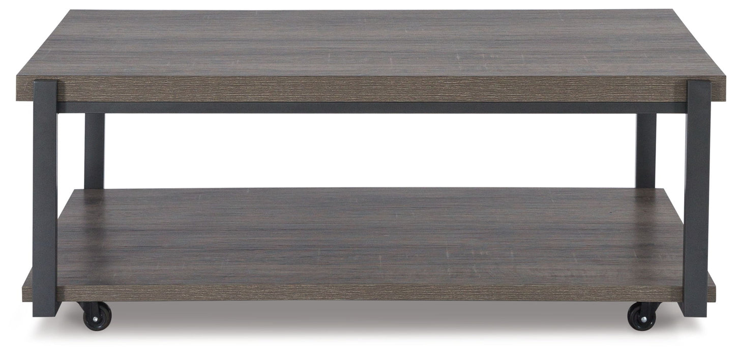 Wilmaden - Occasional Table Set (Set of 3) - Gray / Black