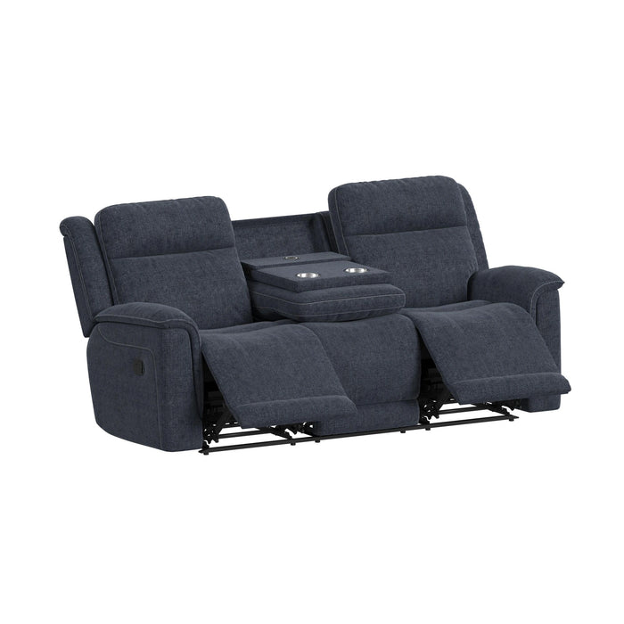 Striker Sofa in Bristol Cobalt