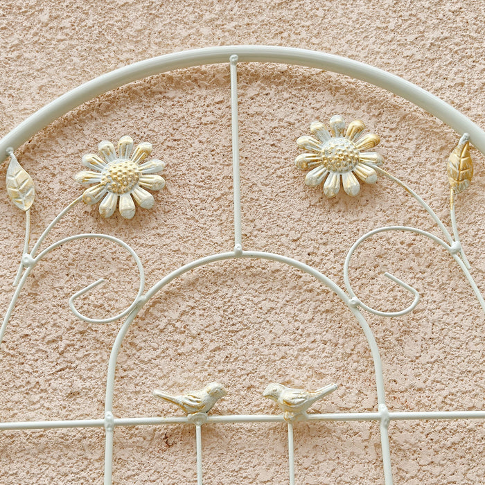 Metal Garden Trellis Rustproof Trellis For Climbing Plant Outdoor Flower Support