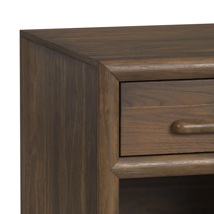Brisbane 2PC Occasional Table Set in Brown-Coffee Table & End Table