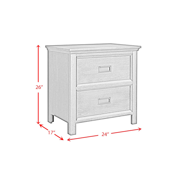 Hampton Kids 2-Drawer Nightstand with USB