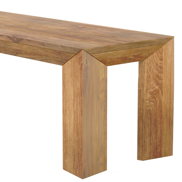 Crossings - Downtown Rectangular Dining Table With 4 Upholstered Chairs - Amber