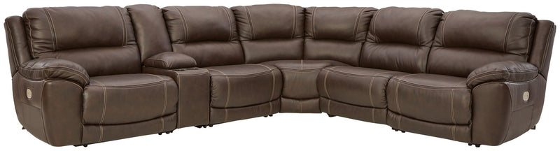 Dunleith - 6 Piece Power Reclining Sectional