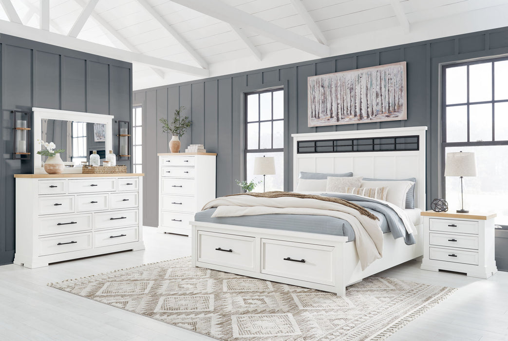 Ashbryn - Panel Storage Bedroom Set