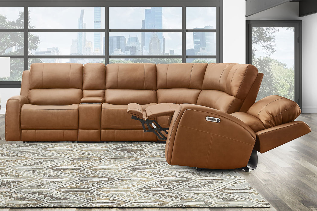 Belmont - Zero Gravity Power Reclining Sectional With Power Adjustable Headrests