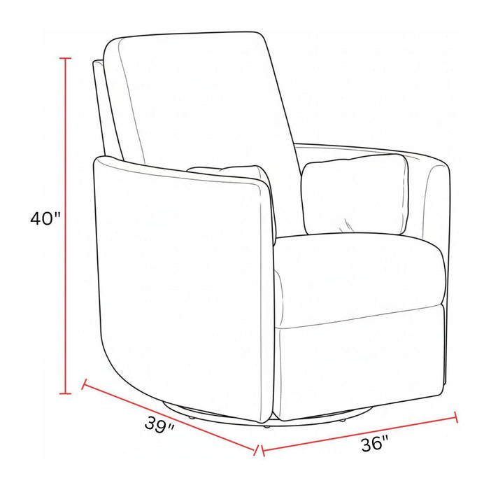 Turner - Manual Swivel Glider Recliner (Set of 2)