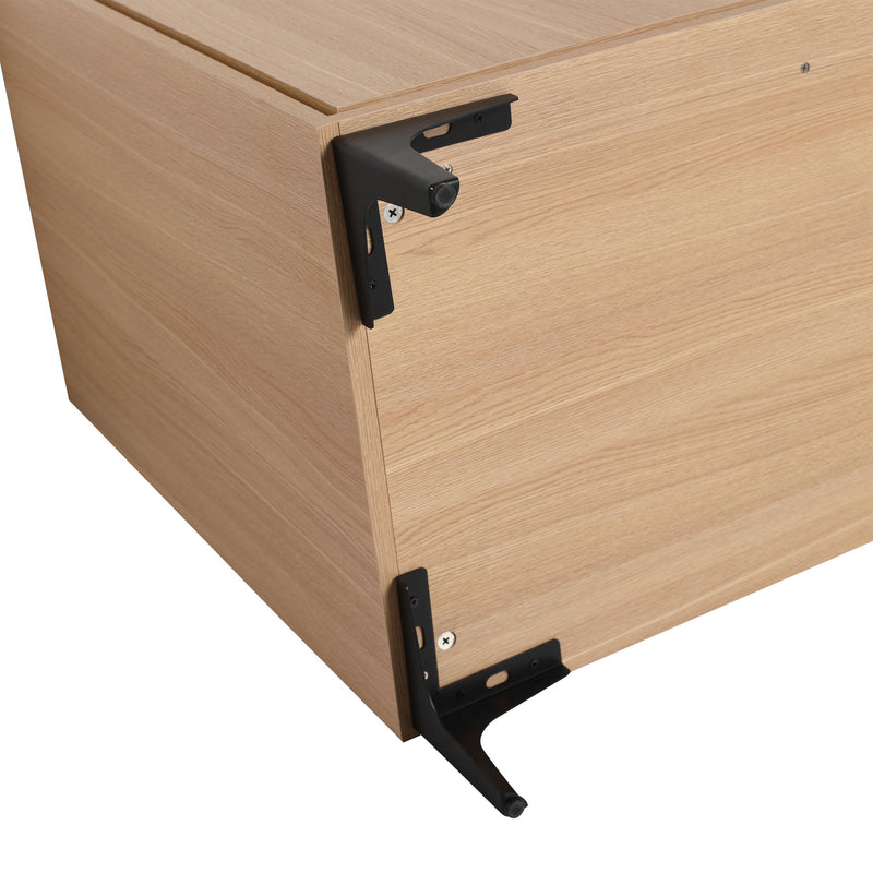 Modern Bathroom Vanity Base With Basin And Storage Cabinet