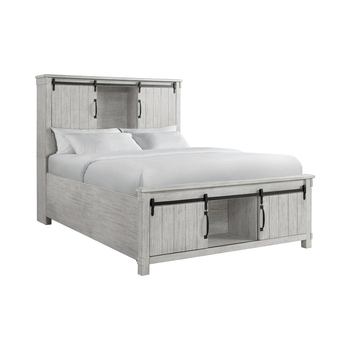 Scott Storage Bed White Finish