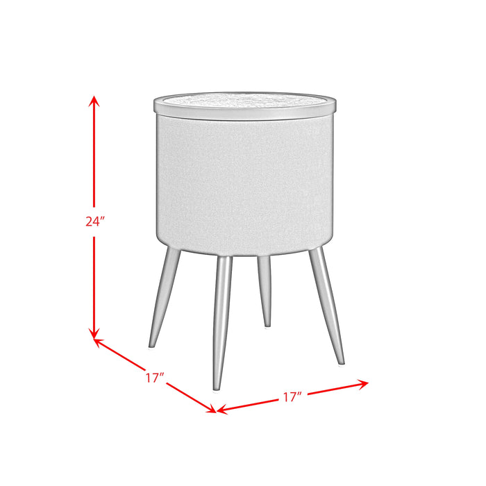 Halo Smart Occasional Table Set in Black