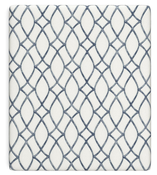 14 Inch Chime Elite 2.0 - California King Mattress - White / Blue