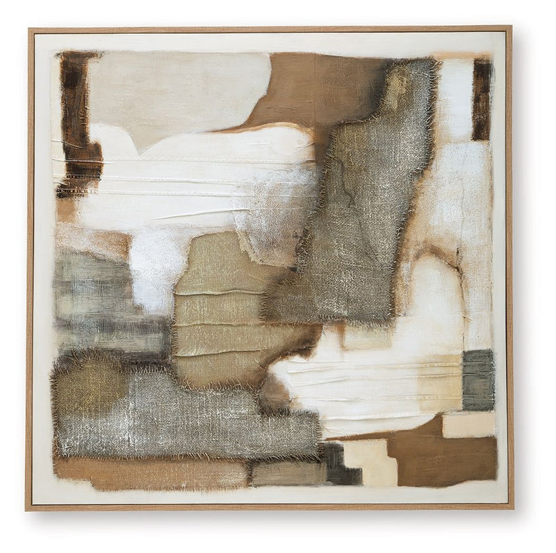 Wylander - Wall Art - Tan / Brown / Gray