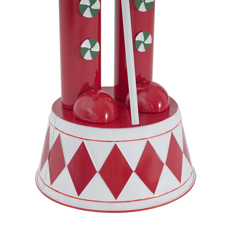 Classic Nutcracker Holiday Decor, Durable Construction - Green / Red / White