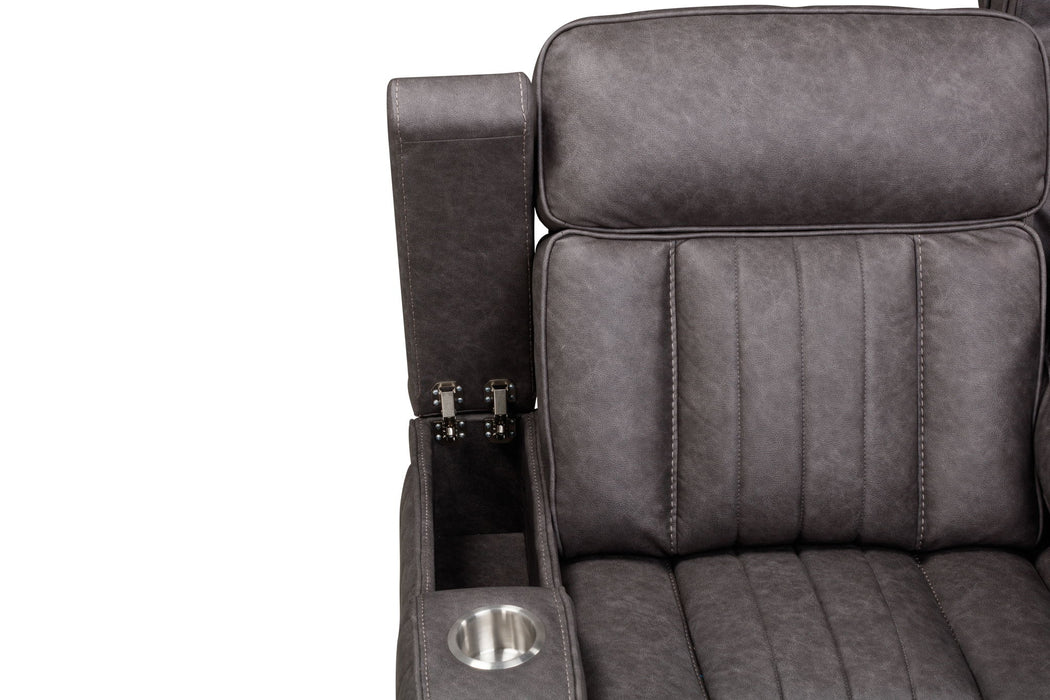Equinox - Power Reclining Sofa With Drop Down Table