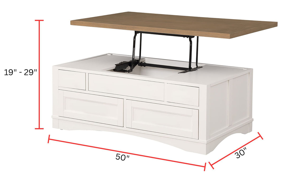 Americana Modern - Lift Top Cocktail Table Set