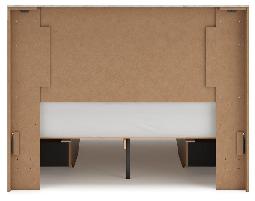 Lawroy - Panel Bed With Storage