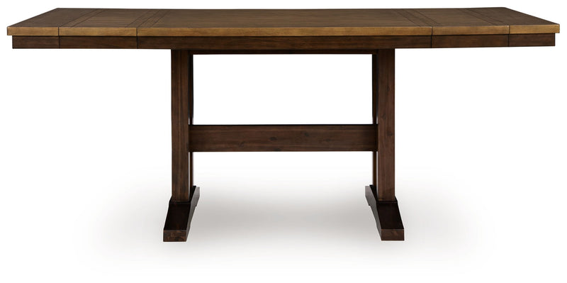 Rylandeen - Counter Height Extension Dining Table Set