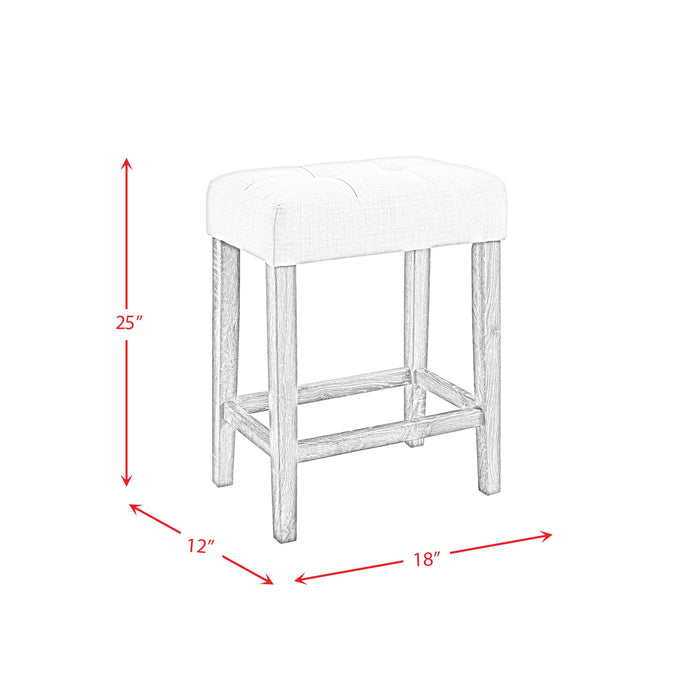 Oak Lawn Charcoal Grey Bar Table Single Pack (Table + 3 Grey Fabric Stools)