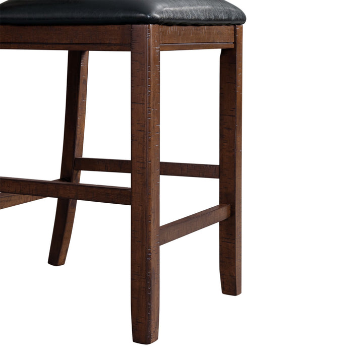 Max - Pub Side Chair (Set of 2) - Walnut