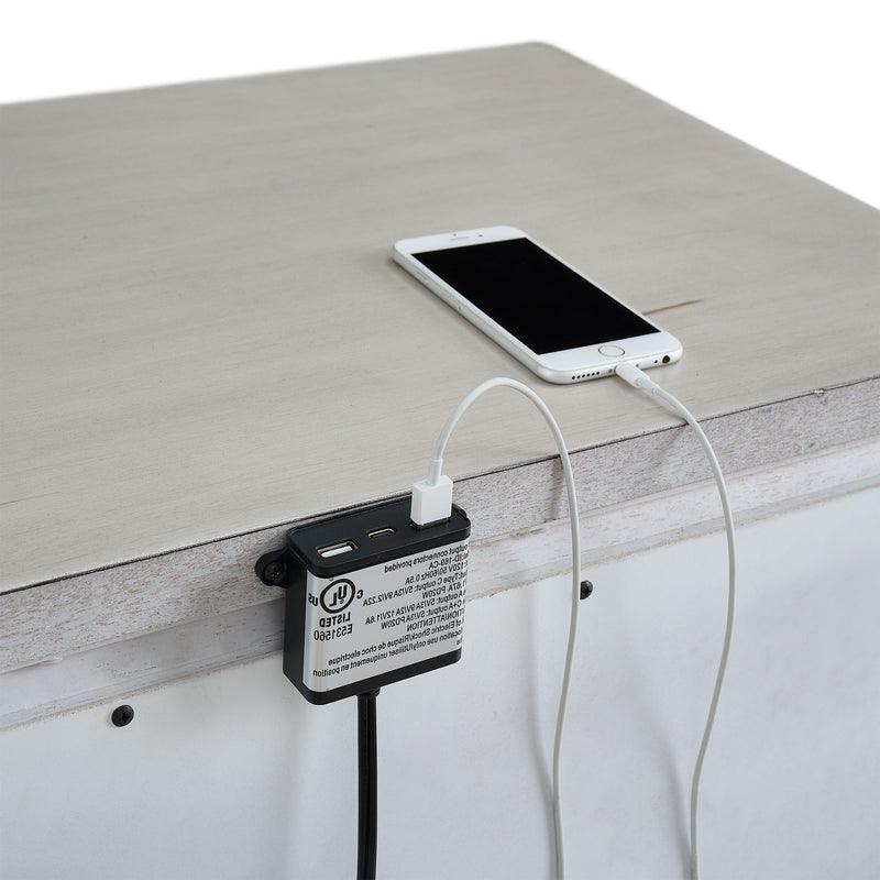 Mccoy - 2 Drawer Nightstand With USB