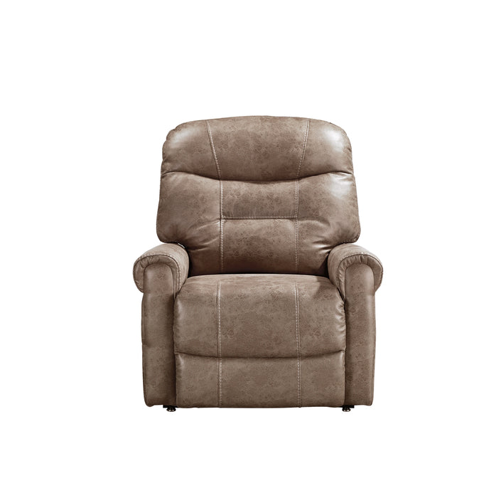 Steve Silver Ottawa Power Lift Chair with Heat and Massage in Camel