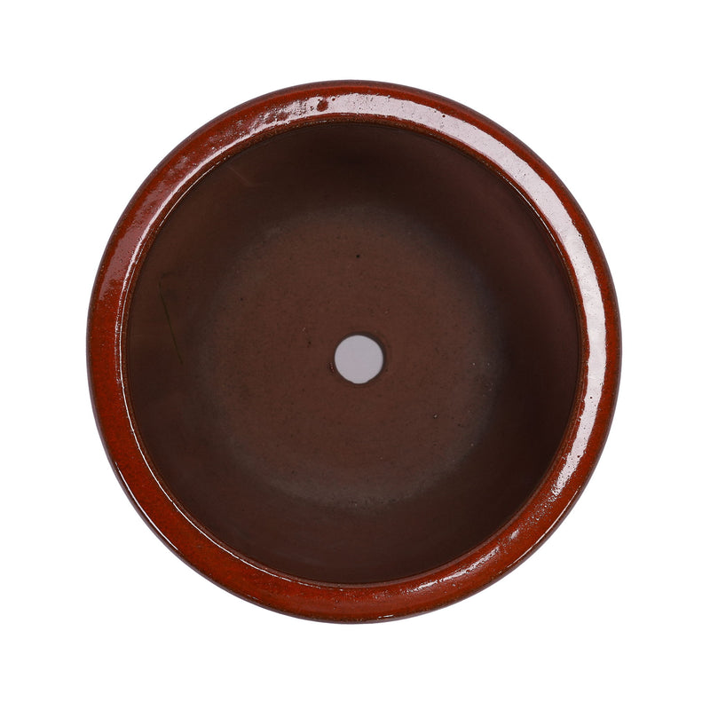 3 Pieces Ceramic Flowerpot, Planter For Patio, Garden Or Windowsills