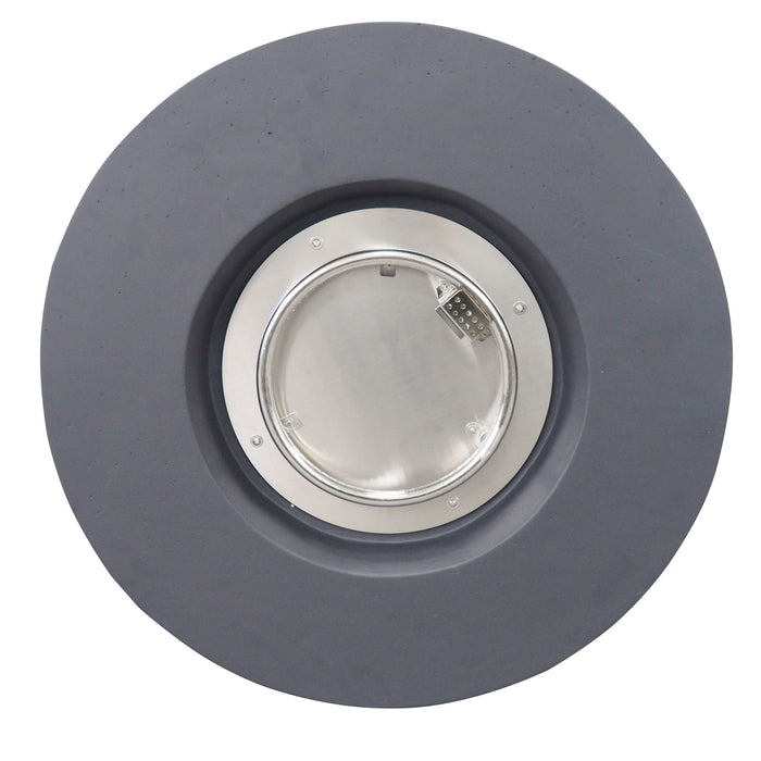 Round Iron Fire Pit With 40, 000 Btu