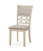 Mitchell 5 Pc Dining Set-Two Tone Bisque/Brown