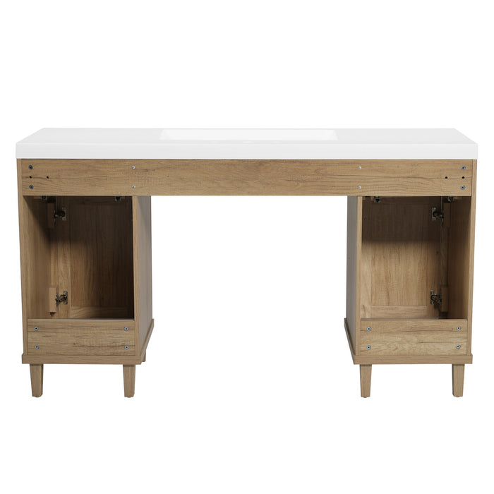 Bathroom Vanity With Sink, Spacious Storage Cabinet