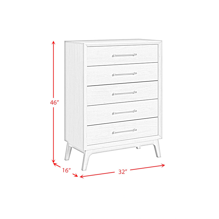 Westland UPH Bedroom Set with Grey Fabric