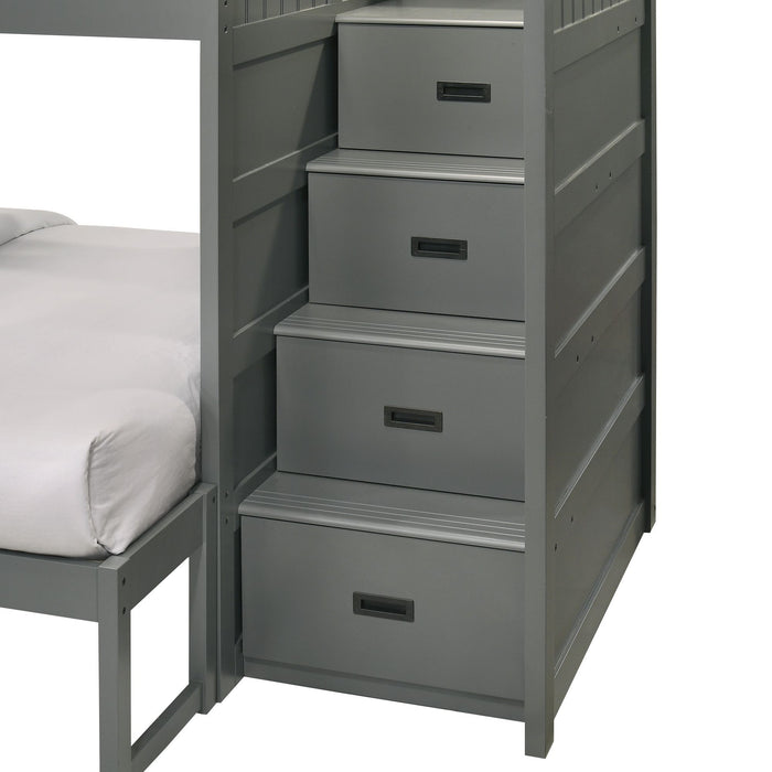 Sami - Step Bunk With Right Headboard