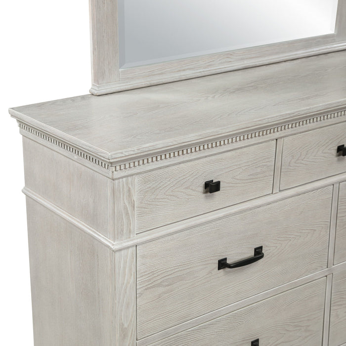 Silver Sands - Mirror - Gray