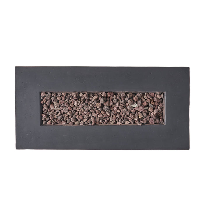 Contemporary Outdoor 40, 000 Btu Propane Fire Pit