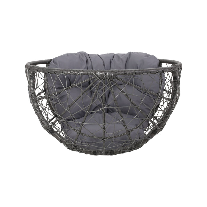 Cosmos - Round Hammered Iron Teardrop Chair