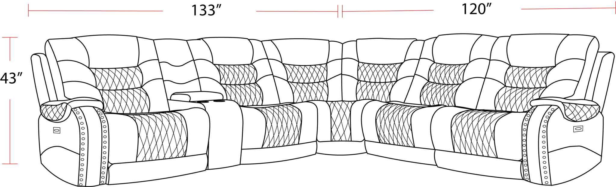 Outlaw - Sectional