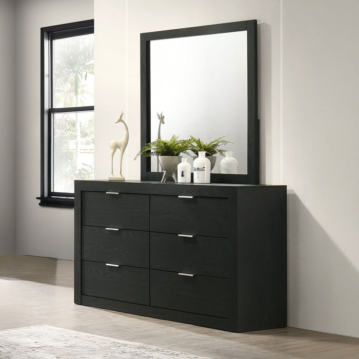 Asher - Dresser & Mirror - Smoke