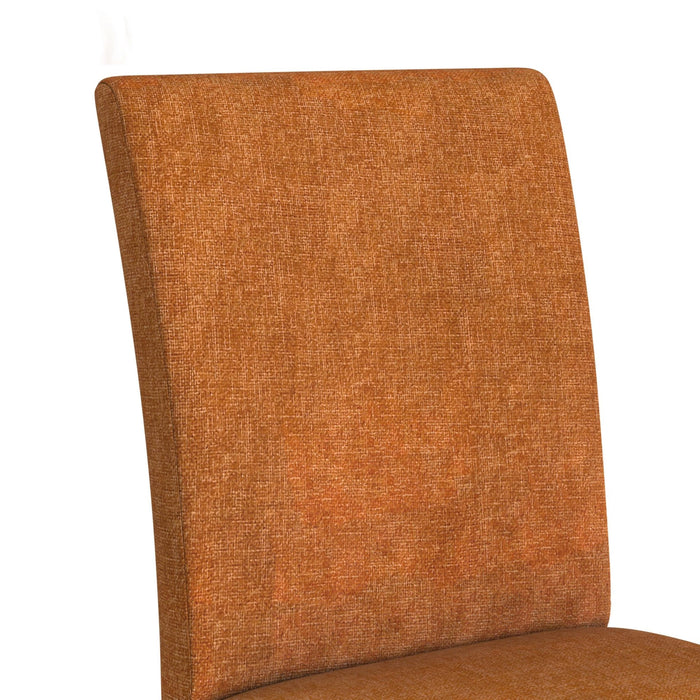 Santa Barbara Dining Side Chair with Fabric in Walnut (2 Per Carton)
