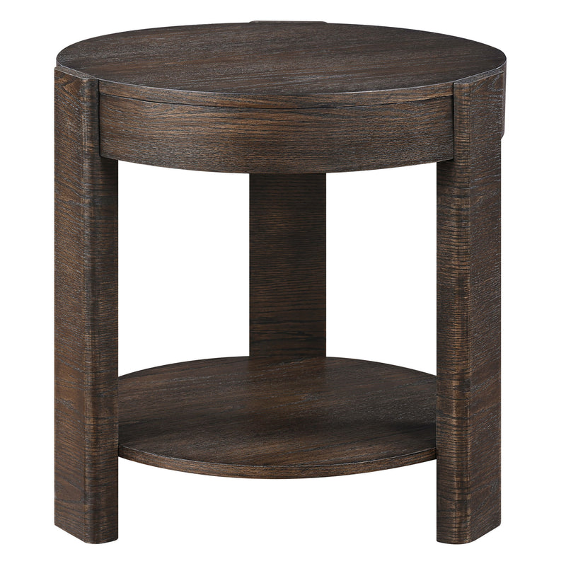 Salina - 3 Piece Round Occasional Set - Espresso