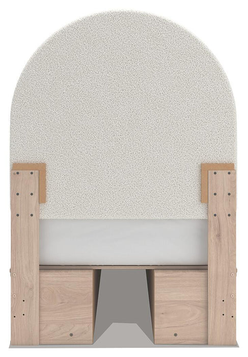 Arloster - Upholstered Panel Bed