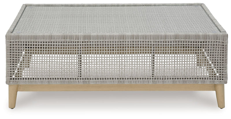 Seton Creek - Rectangular Cocktail Table - Gray